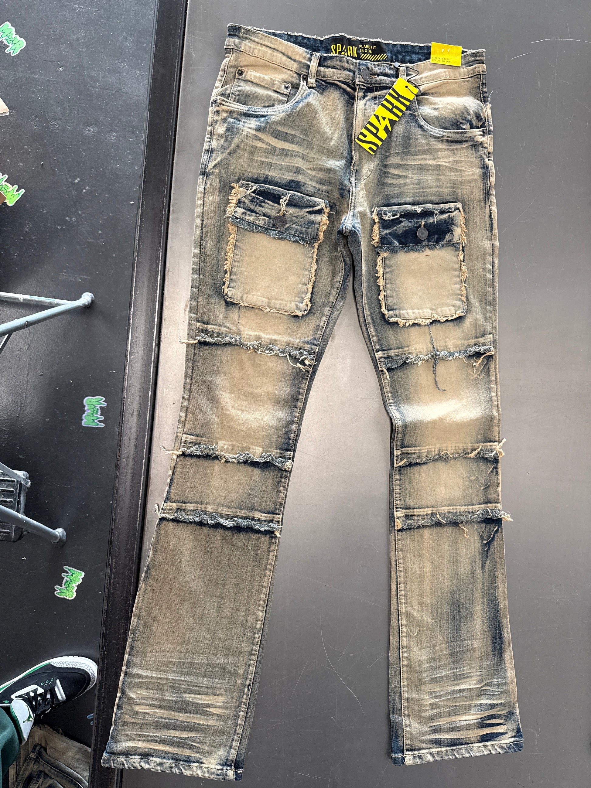 Spark Men’s Flare Fit Jeans