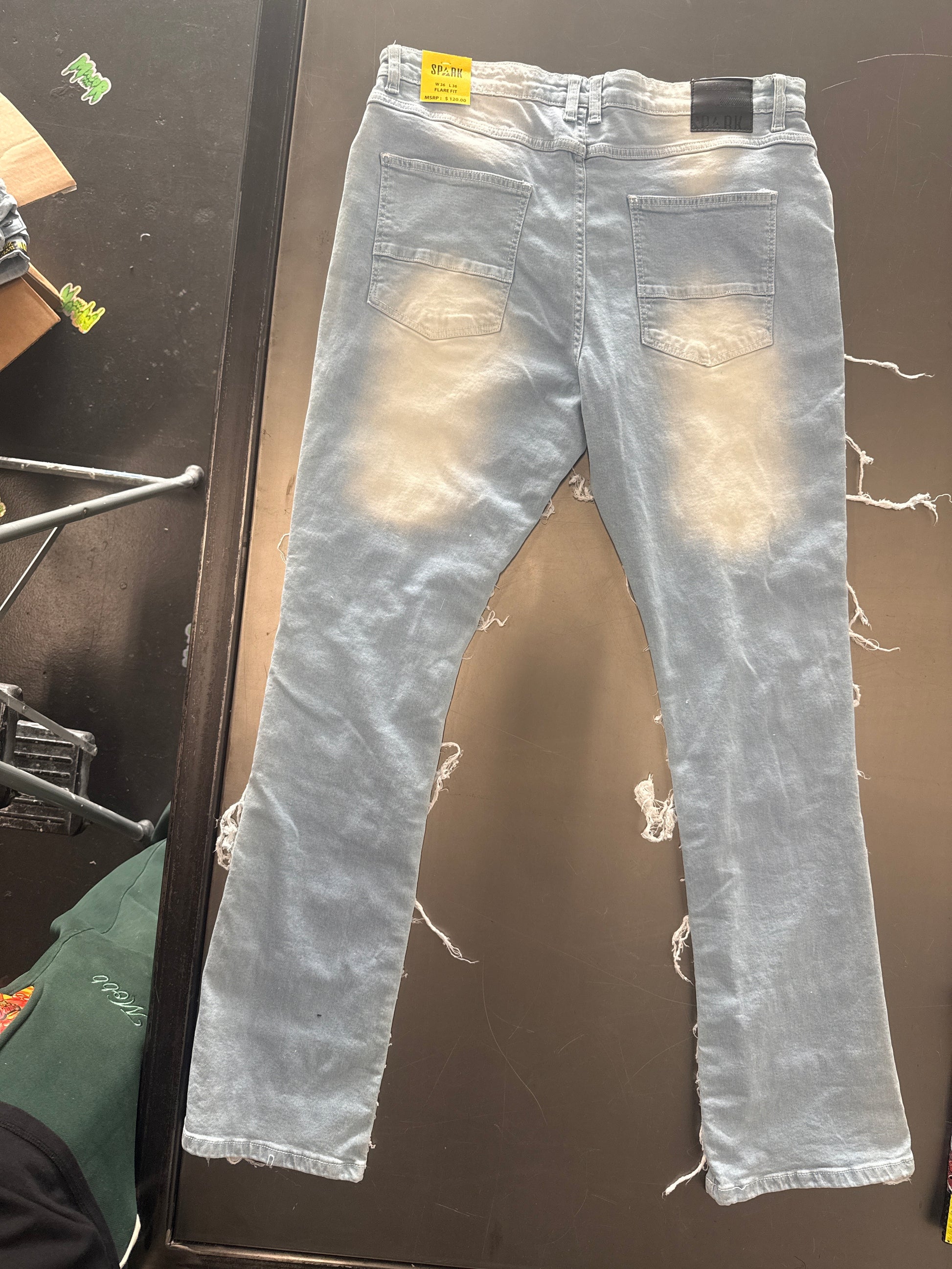 Spark Men’s Flare Fit Jeans