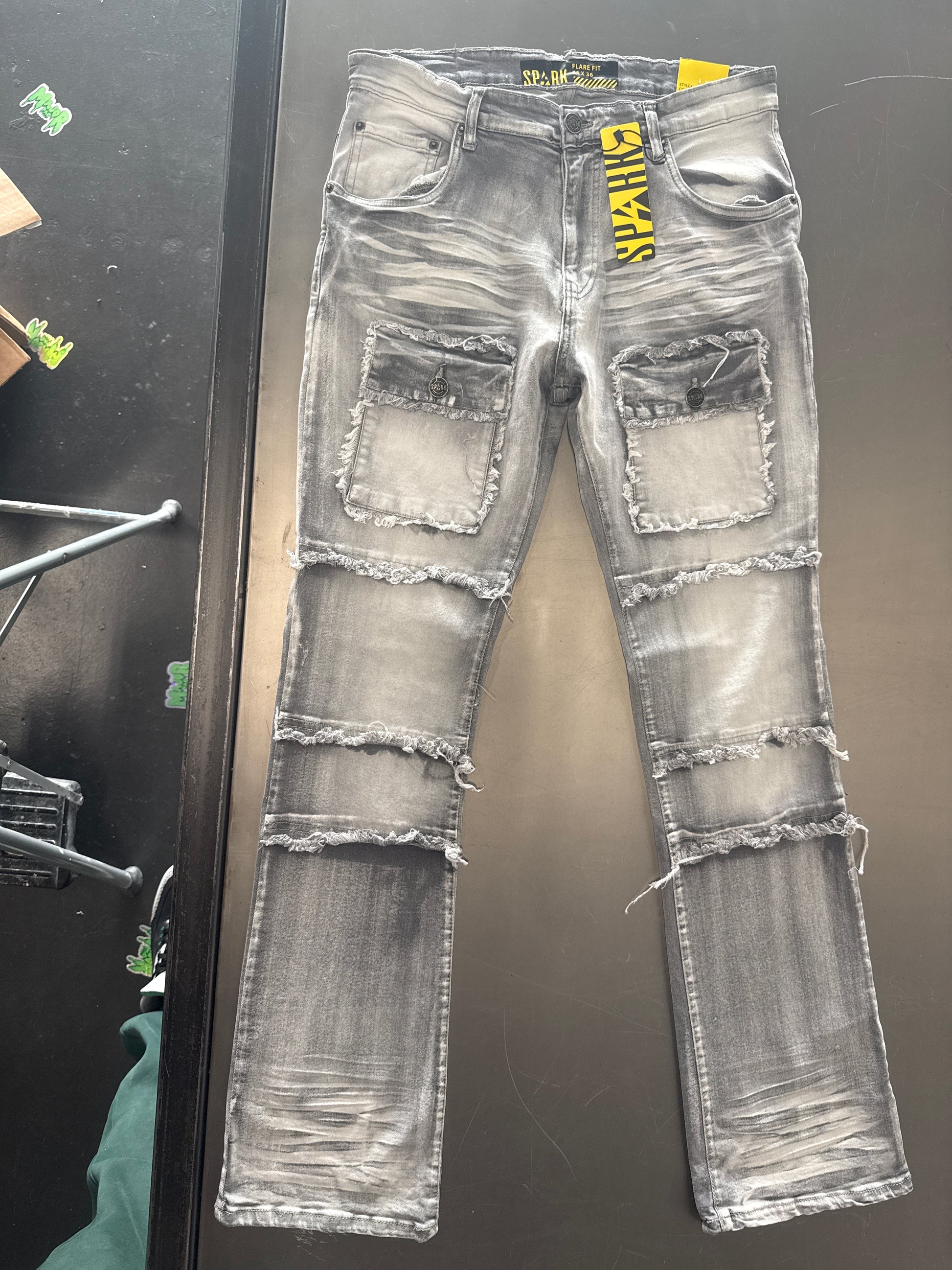 Spark Men’s Flare Fit Jeans