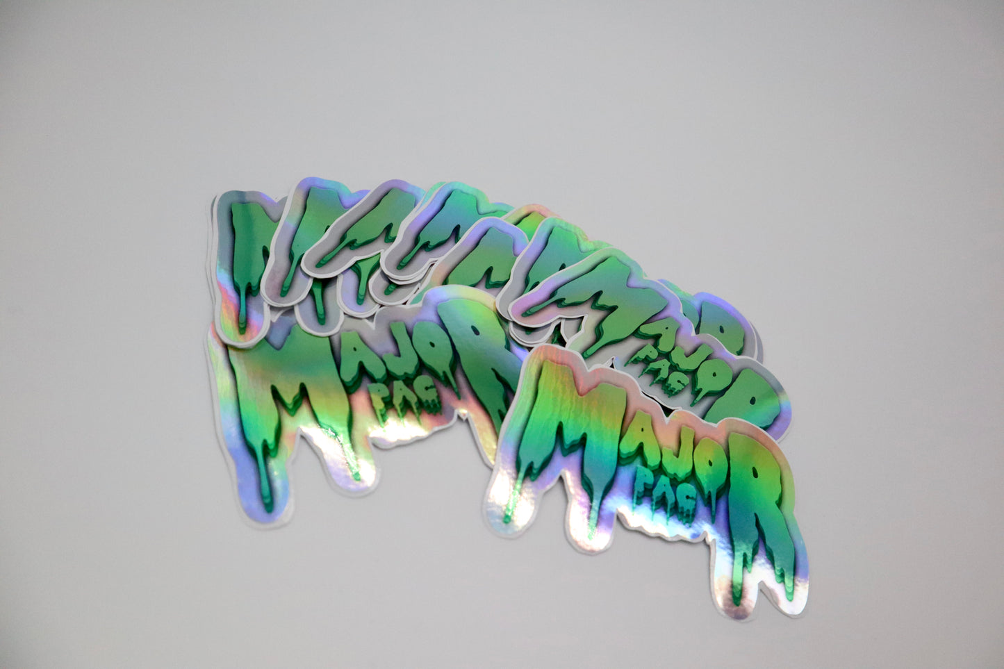 MajorPac Holographic Stickers